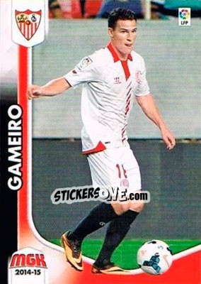 Sticker Gameiro - Liga BBVA 2014-2015. Megacracks - Panini