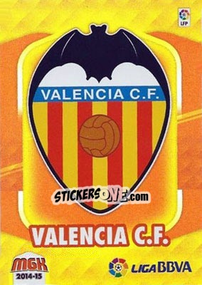 Sticker Escudo - Liga BBVA 2014-2015. Megacracks n. 325 - Panini