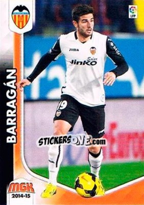 Cromo Barragán - Liga BBVA 2014-2015. Megacracks - Panini
