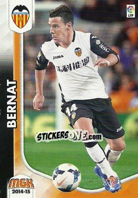 Sticker Bernat - Liga BBVA 2014-2015. Megacracks n. 332 - Panini