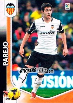 Cromo Parejo - Liga BBVA 2014-2015. Megacracks - Panini