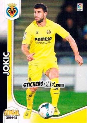 Sticker Jokic - Liga BBVA 2014-2015. Megacracks n. 350 - Panini