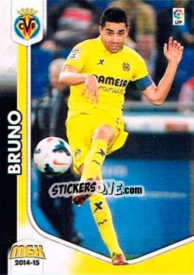 Sticker Bruno Soriano - Liga BBVA 2014-2015. Megacracks - Panini
