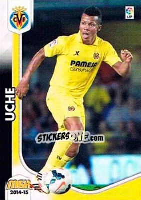 Sticker Uche - Liga BBVA 2014-2015. Megacracks n. 359 - Panini