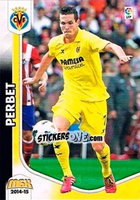 Cromo Perbet - Liga BBVA 2014-2015. Megacracks - Panini