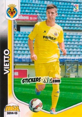Sticker Vietto - Liga BBVA 2014-2015. Megacracks n. 360bis - Panini