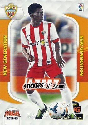 Sticker Azeez - Liga BBVA 2014-2015. Megacracks - Panini