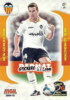 Sticker Bernat - Liga BBVA 2014-2015. Megacracks n. 364 - Panini