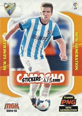 Sticker Camacho - Liga BBVA 2014-2015. Megacracks n. 365 - Panini