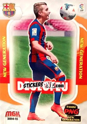 Sticker Deulofeu - Liga BBVA 2014-2015. Megacracks n. 368 - Panini