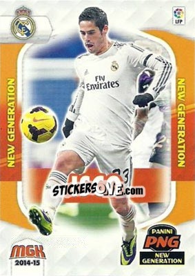 Sticker Isco - Liga BBVA 2014-2015. Megacracks n. 369 - Panini