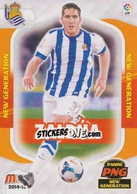 Sticker Zaldúa - Liga BBVA 2014-2015. Megacracks - Panini