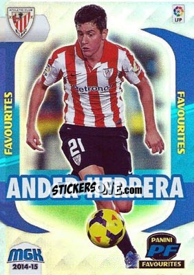 Figurina Ander Herrera - Liga BBVA 2014-2015. Megacracks - Panini