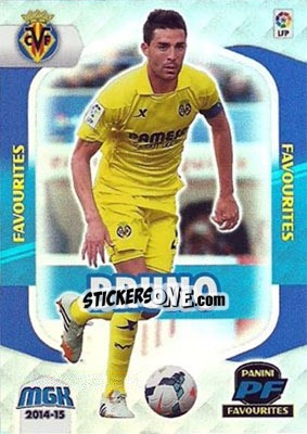 Sticker Bruno Soriano - Liga BBVA 2014-2015. Megacracks n. 383 - Panini