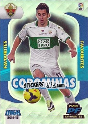 Sticker Corominas - Liga BBVA 2014-2015. Megacracks n. 385 - Panini
