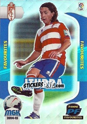 Sticker Iturra - Liga BBVA 2014-2015. Megacracks n. 391 - Panini