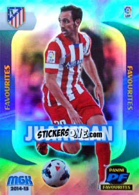 Sticker Juanfran - Liga BBVA 2014-2015. Megacracks n. 395 - Panini