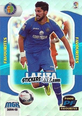 Figurina Lafita - Liga BBVA 2014-2015. Megacracks - Panini