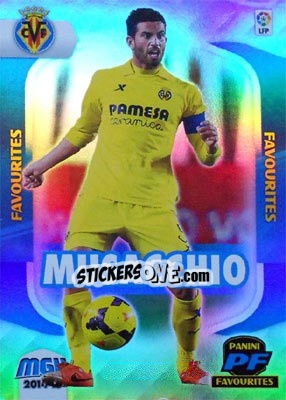 Sticker Musacchio - Liga BBVA 2014-2015. Megacracks - Panini