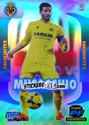 Sticker Musacchio - Liga BBVA 2014-2015. Megacracks n. 401 - Panini