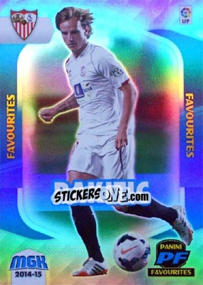 Sticker Rakitic - Liga BBVA 2014-2015. Megacracks - Panini