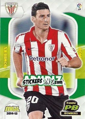 Sticker Aduriz - Liga BBVA 2014-2015. Megacracks n. 406 - Panini