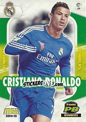 Sticker Cristiano Ronaldo - Liga BBVA 2014-2015. Megacracks n. 412 - Panini