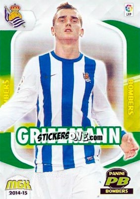 Sticker Griezmann - Liga BBVA 2014-2015. Megacracks - Panini