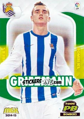 Sticker Griezmann - Liga BBVA 2014-2015. Megacracks n. 416 - Panini