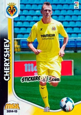 Sticker Cheryshev - Liga BBVA 2014-2015. Megacracks n. 443 - Panini