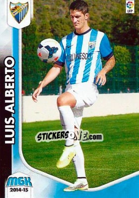 Sticker Luis Alberto - Liga BBVA 2014-2015. Megacracks n. 444 - Panini
