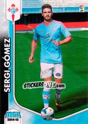 Cromo Sergi Gómez - Liga BBVA 2014-2015. Megacracks - Panini