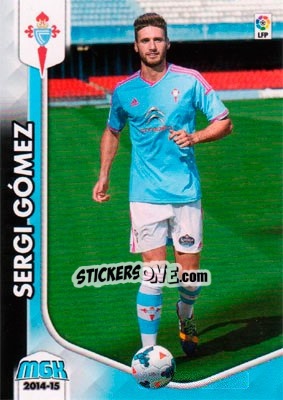 Sticker Sergi Gómez - Liga BBVA 2014-2015. Megacracks n. 447 - Panini
