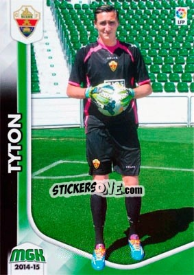 Sticker Tyton - Liga BBVA 2014-2015. Megacracks - Panini