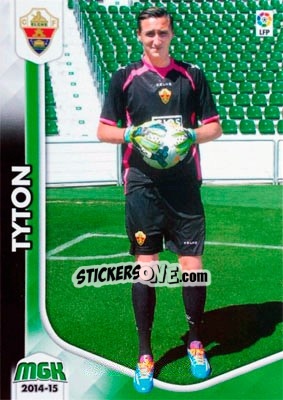 Sticker Tyton - Liga BBVA 2014-2015. Megacracks n. 451 - Panini