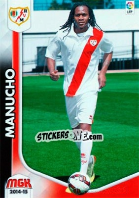 Cromo Manucho - Liga BBVA 2014-2015. Megacracks - Panini