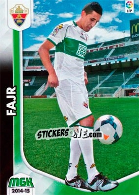 Sticker Fajr - Liga BBVA 2014-2015. Megacracks n. 460 - Panini