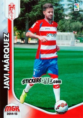 Cromo Javi Márquez - Liga BBVA 2014-2015. Megacracks - Panini