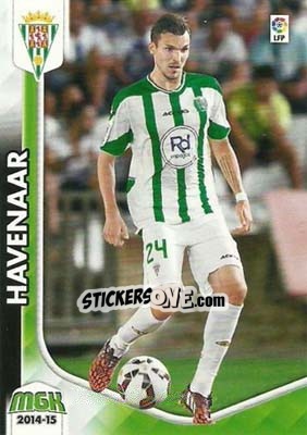 Figurina Havenaar - Liga BBVA 2014-2015. Megacracks - Panini