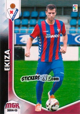 Figurina Ekiza - Liga BBVA 2014-2015. Megacracks - Panini