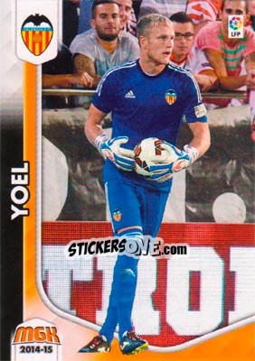 Figurina Yoel - Liga BBVA 2014-2015. Megacracks - Panini