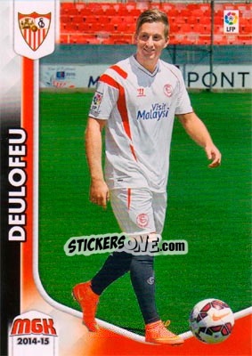 Sticker Deulofeu - Liga BBVA 2014-2015. Megacracks n. 481 - Panini
