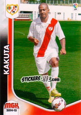 Cromo Kakuta - Liga BBVA 2014-2015. Megacracks n. 482 - Panini