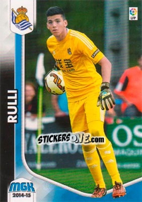 Figurina Rulli - Liga BBVA 2014-2015. Megacracks - Panini