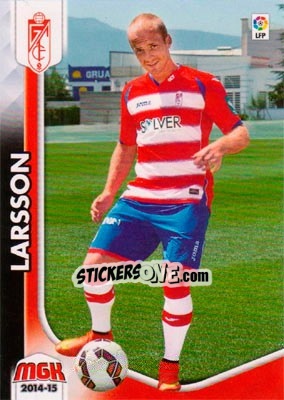 Figurina Larsson - Liga BBVA 2014-2015. Megacracks - Panini