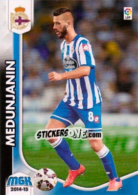 Sticker Medunjanin - Liga BBVA 2014-2015. Megacracks n. 486 - Panini