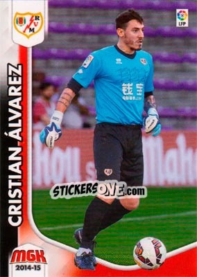 Cromo Cristian Álvarez - Liga BBVA 2014-2015. Megacracks - Panini