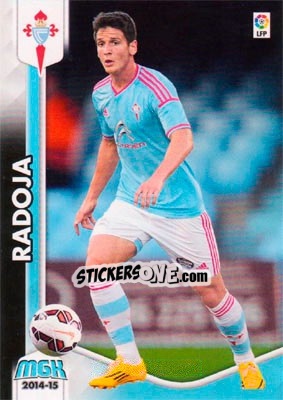 Sticker Radoja - Liga BBVA 2014-2015. Megacracks n. 489 - Panini