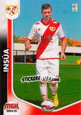 Sticker Insúa - Liga BBVA 2014-2015. Megacracks n. 491 - Panini