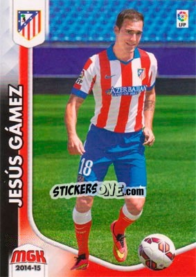Sticker Jesús Gámez - Liga BBVA 2014-2015. Megacracks n. 492 - Panini